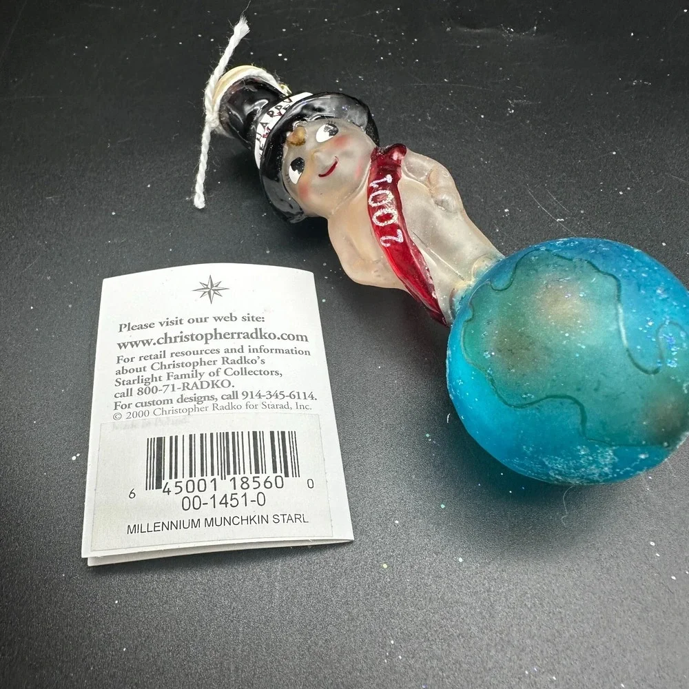 2000‎ Christopher Radko Millennium Munchkin 4